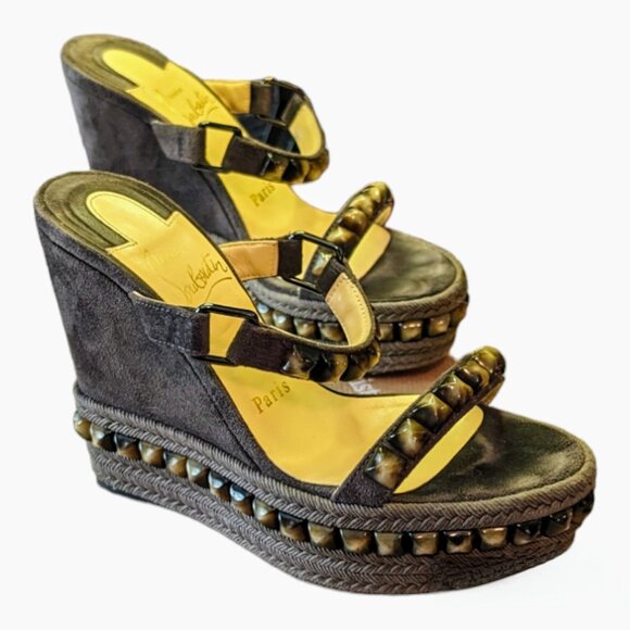 Christian Louboutin:  Pyraclou 110:  Size 34 - Picture 5 of 9